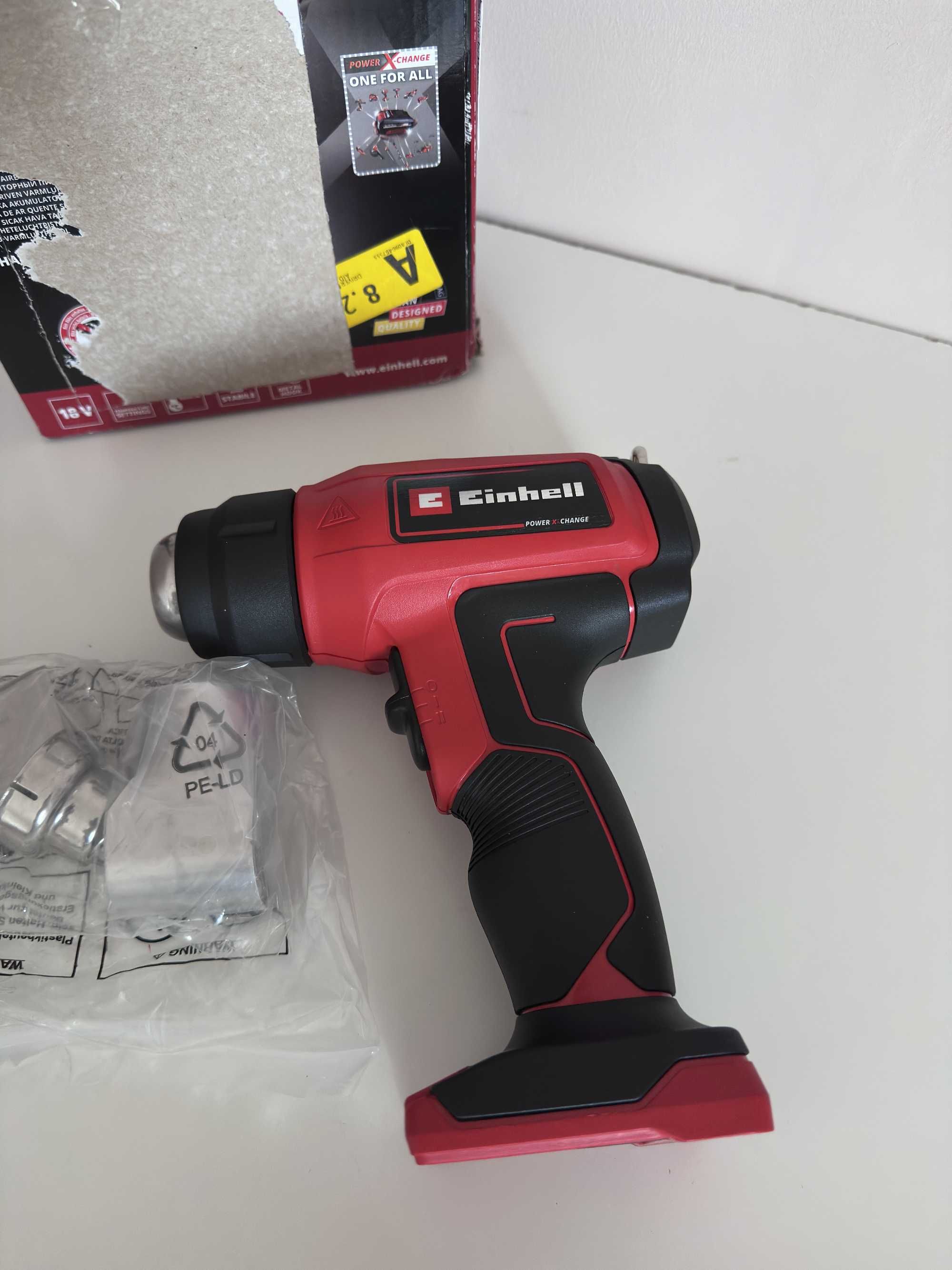 Pistol aer cald fara acumulator TE-HA 18 Li - Solo Einhell