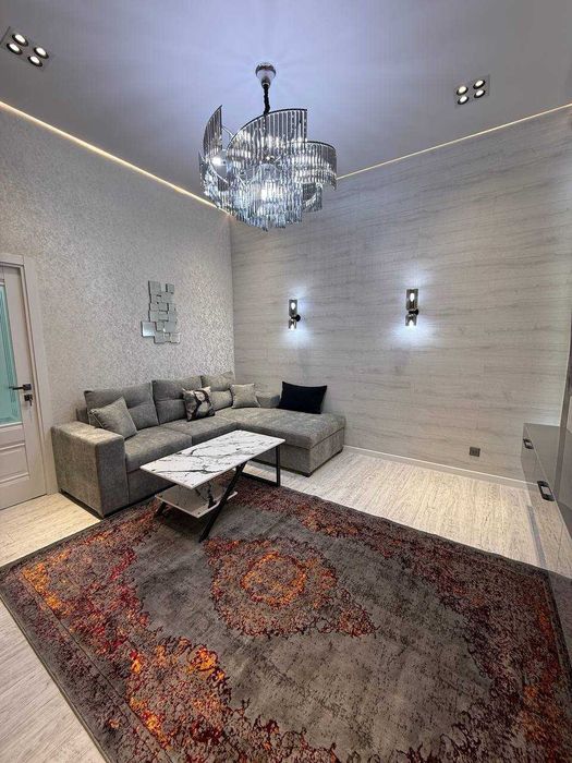 Чиланзар Ц квартал Новостройка 2/5/7 55м2 Евро/Мебель/Техника TL