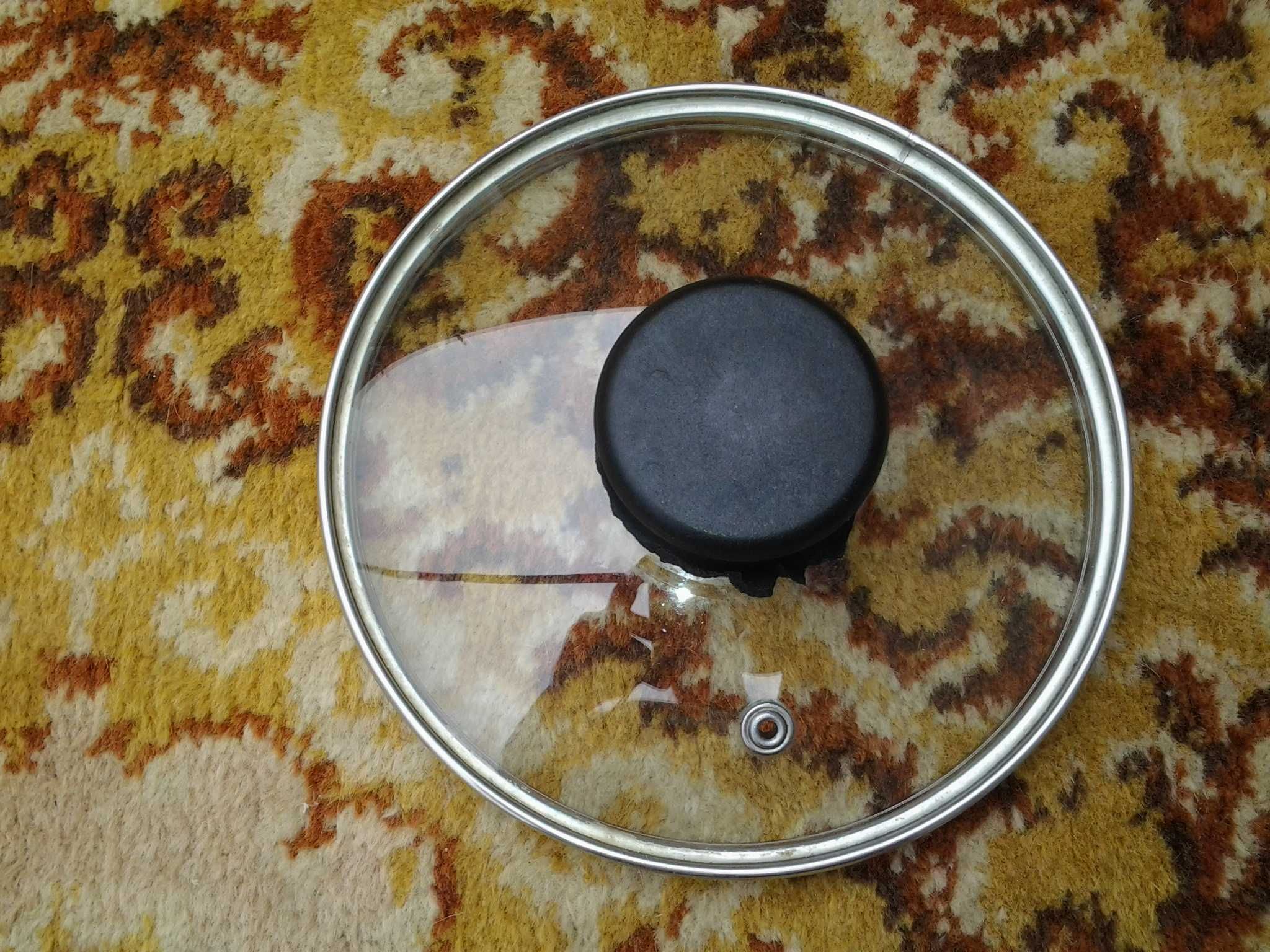 ***Capac din sticla termorezistenta | 16 cm
