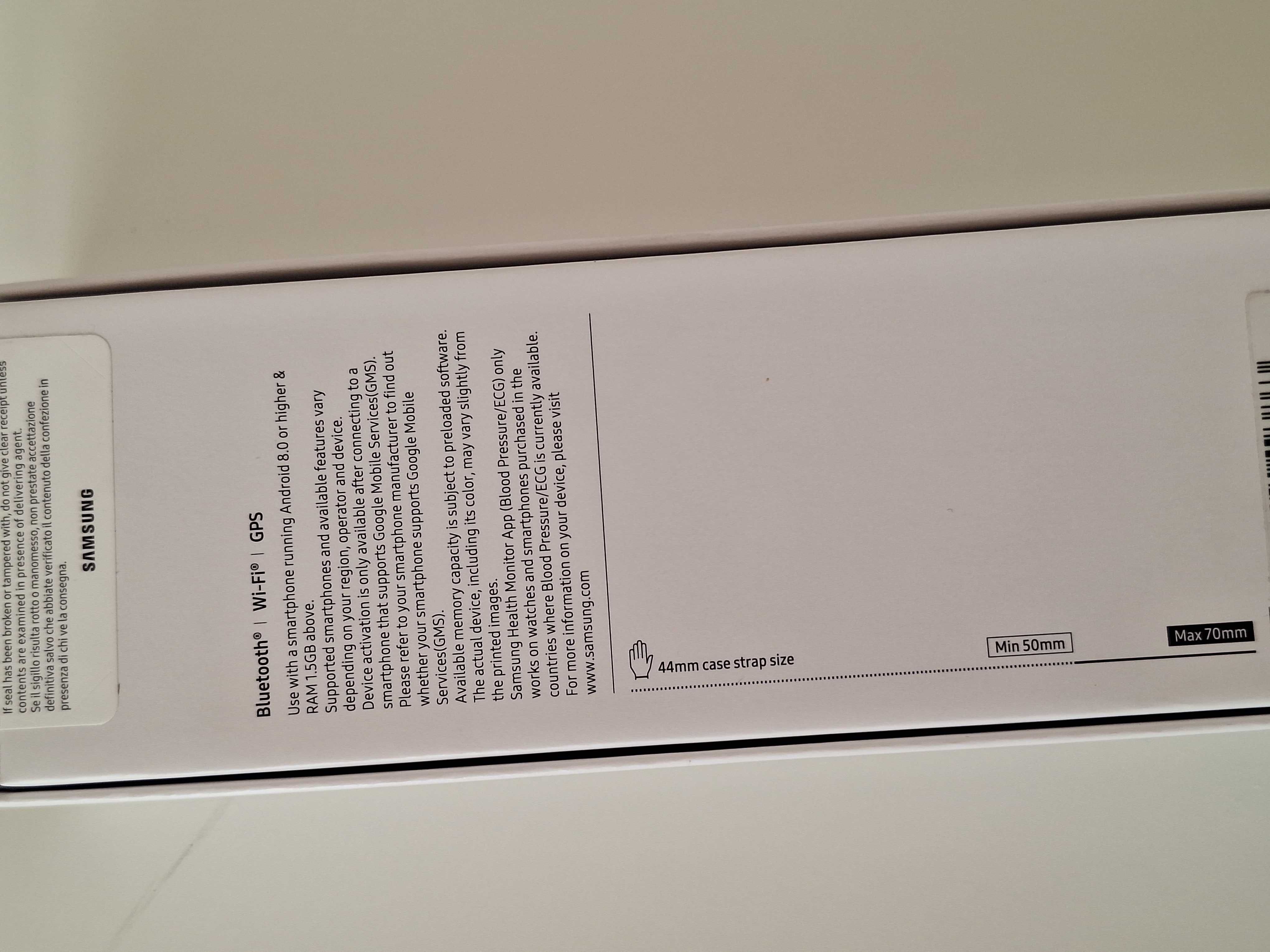 Samsung Galaxy Watch5, 44 мм, BT, Silicone Strap, Graphite