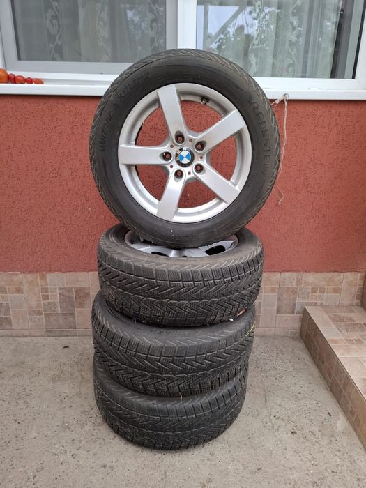 Jante Bmw   Seria 1 3 5  225  55 16 Cauciucuri de Iarna
