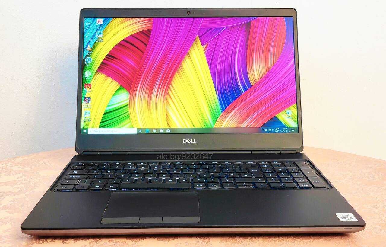 Precision 7550/Core i7-10850H/Quadro T2000/16GB RAM/512GB SSD/15.6 IPS
