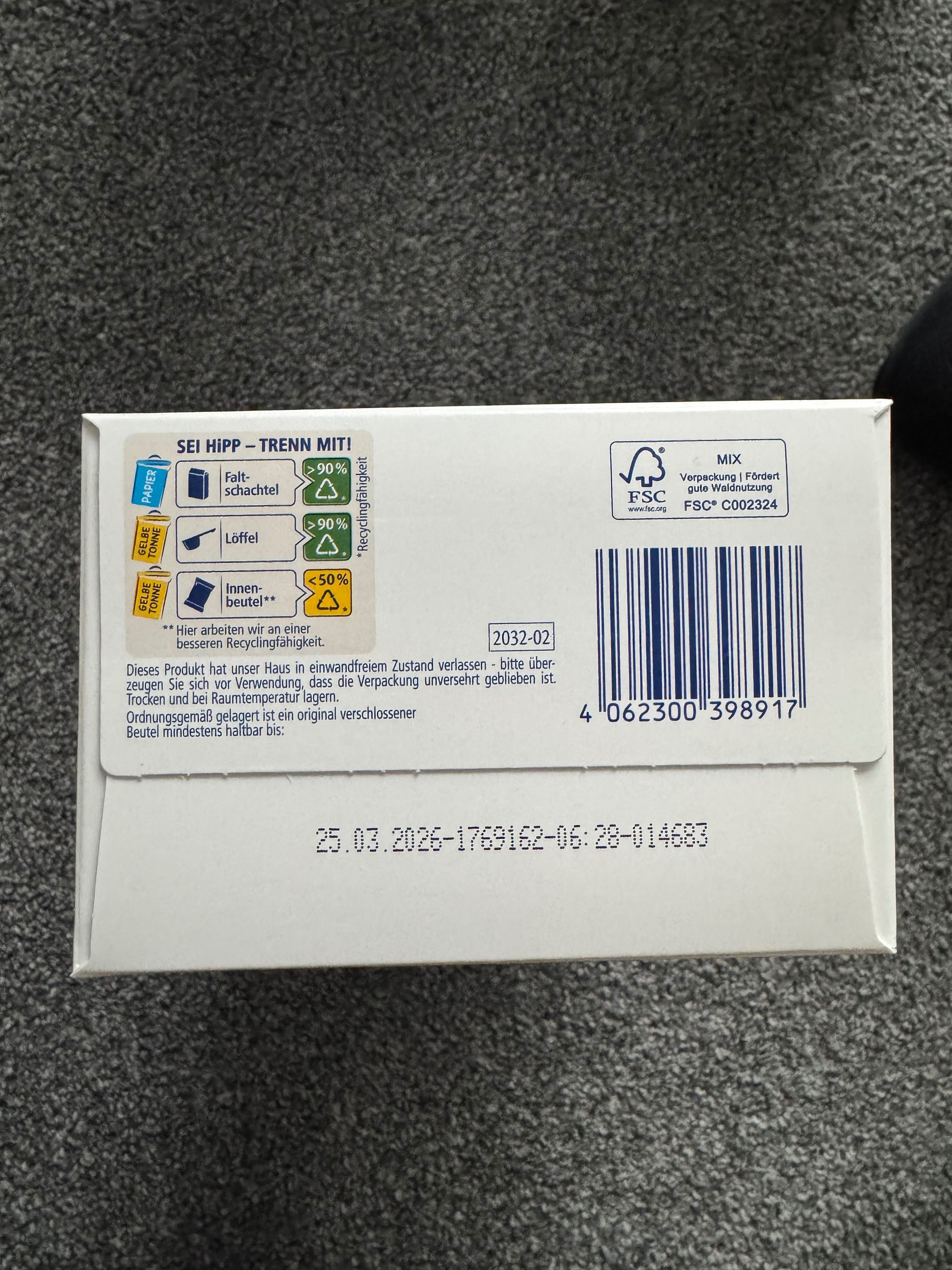 HIPP Bio Combiotik Германия