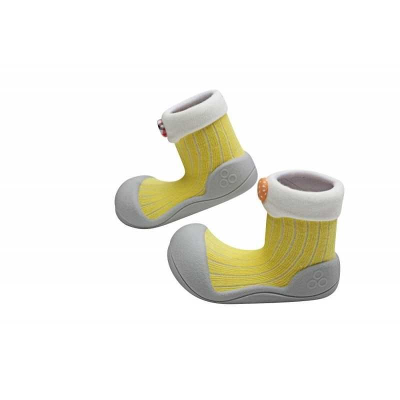 Attipas Lollipop Yellow pantofiori pentru bebelusi