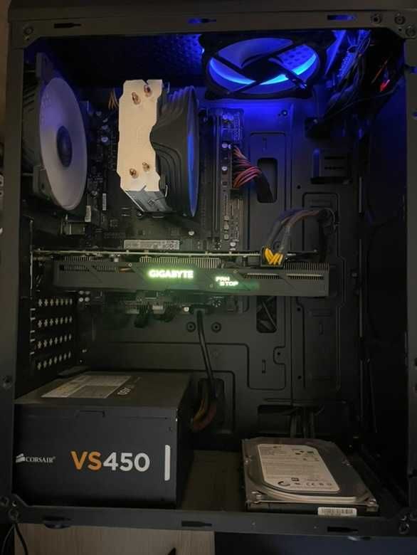 Геймърски компютър!/AMD Ryzen 5 3500X/16GB RAM/NVIDIA GeForce GTX 1060