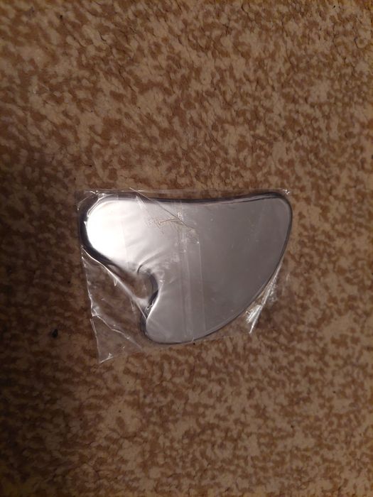 Скребок гуаша сталь 8.5х5.5 см