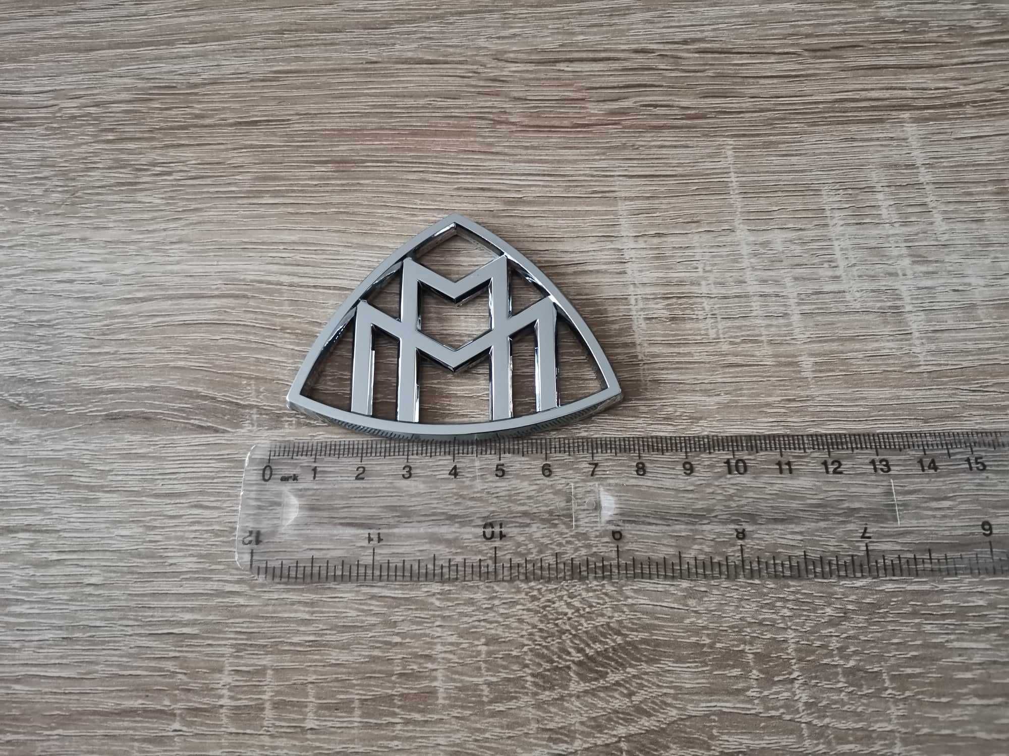 Майбах Maybach сребриста странична емблема