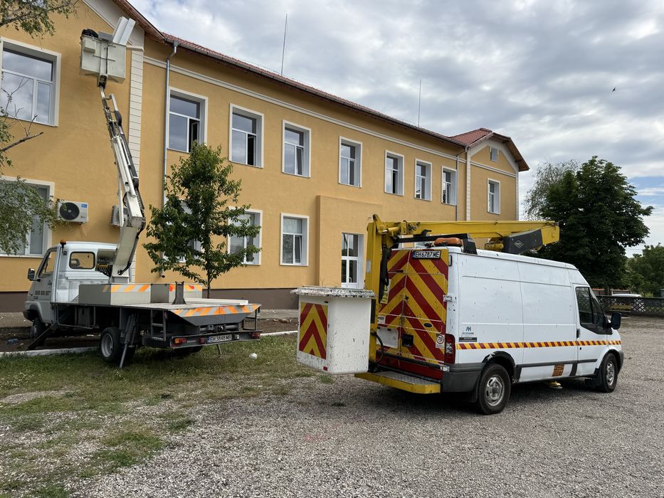 Рязане на високи опасни дървета и клони! Автовишка 20м.!