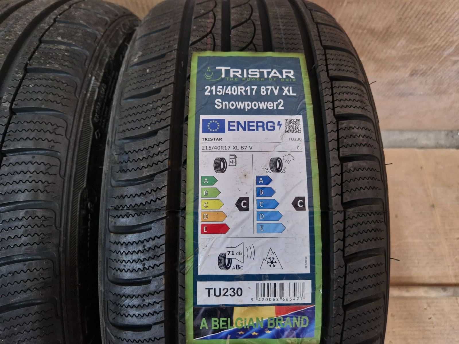 2 Tristar R17 215/40
нови зимни гуми
DOT3221