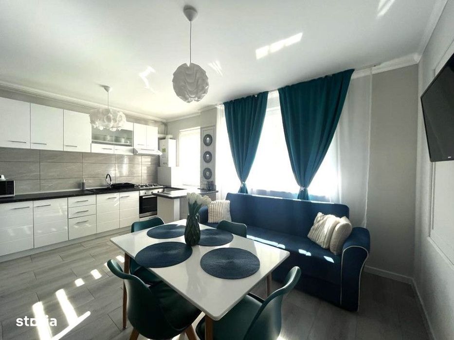 Apartament cu 2 camere, 50,5 mp, la cheie, zona Terra