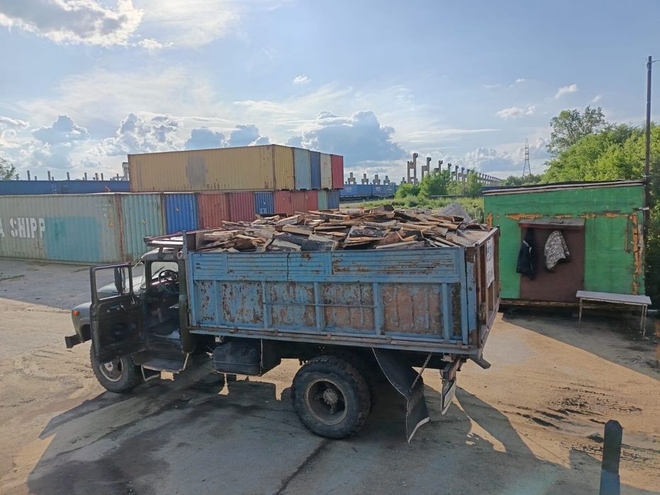 Дрова пиленные горбыль