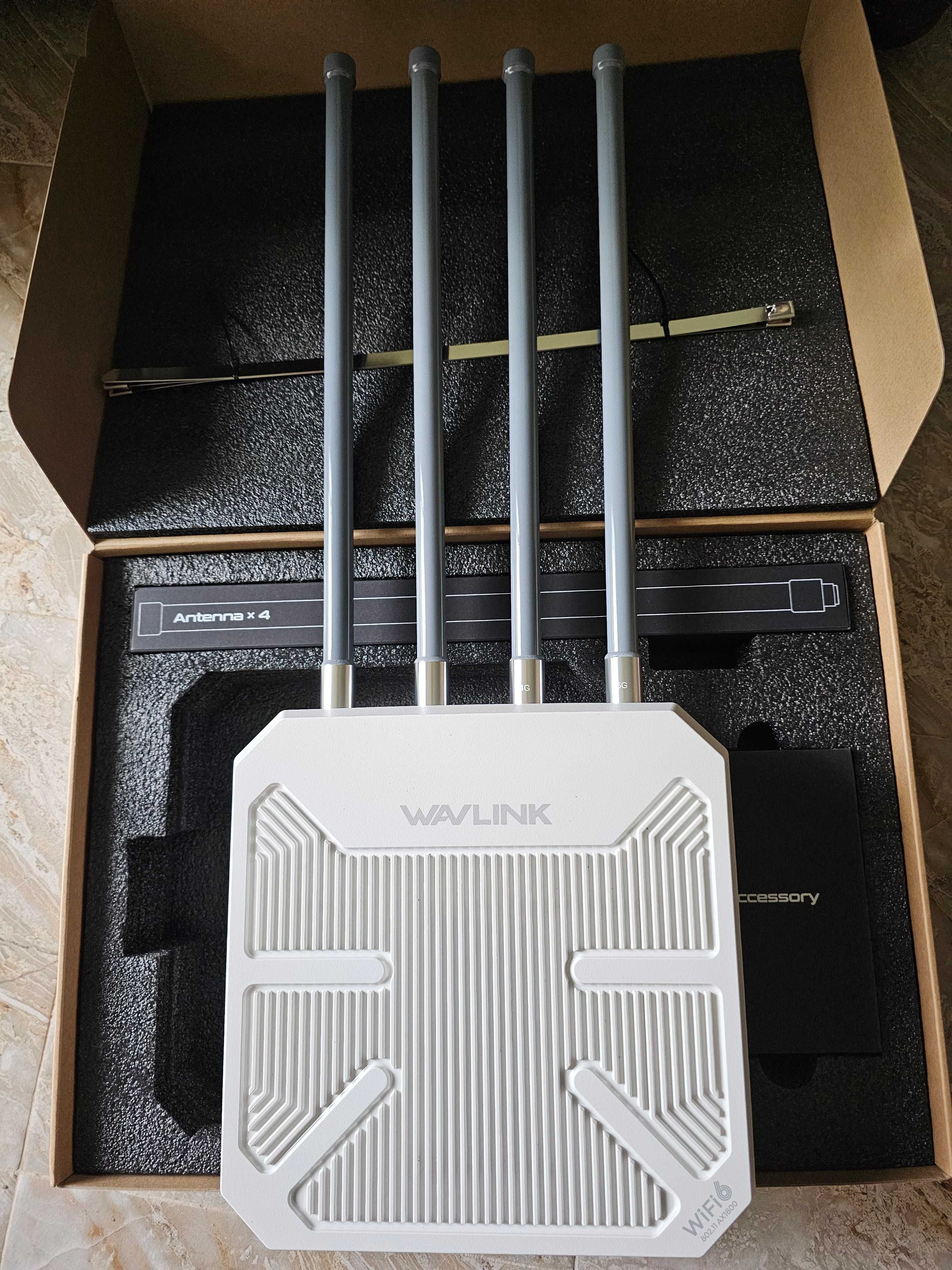 Acces Point exterior WAVLINK WL-WN573HX1, WIFI 6, 200-300m acoperire.