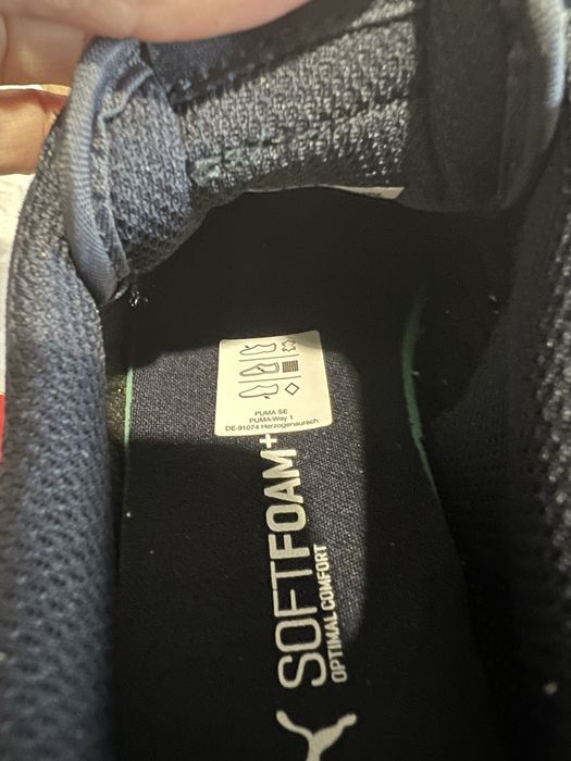 Puma piele intoarsa marime 31 NOI