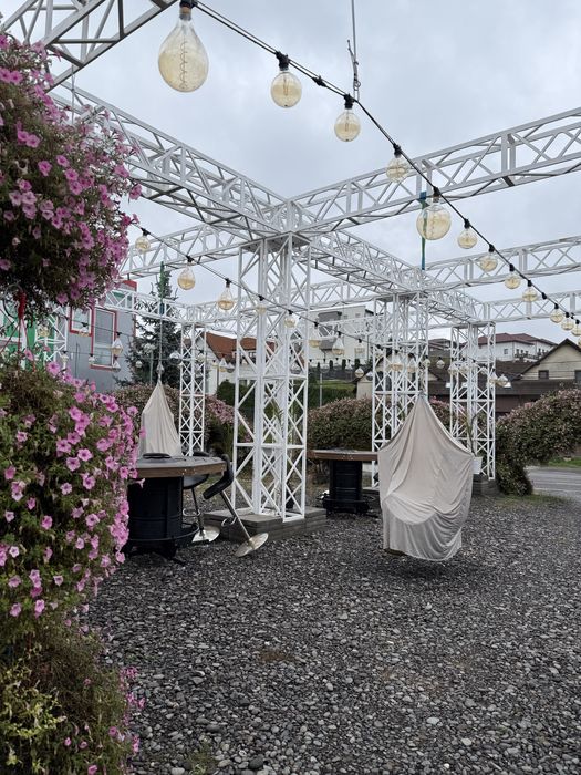 Cadru metalic terasa din otel