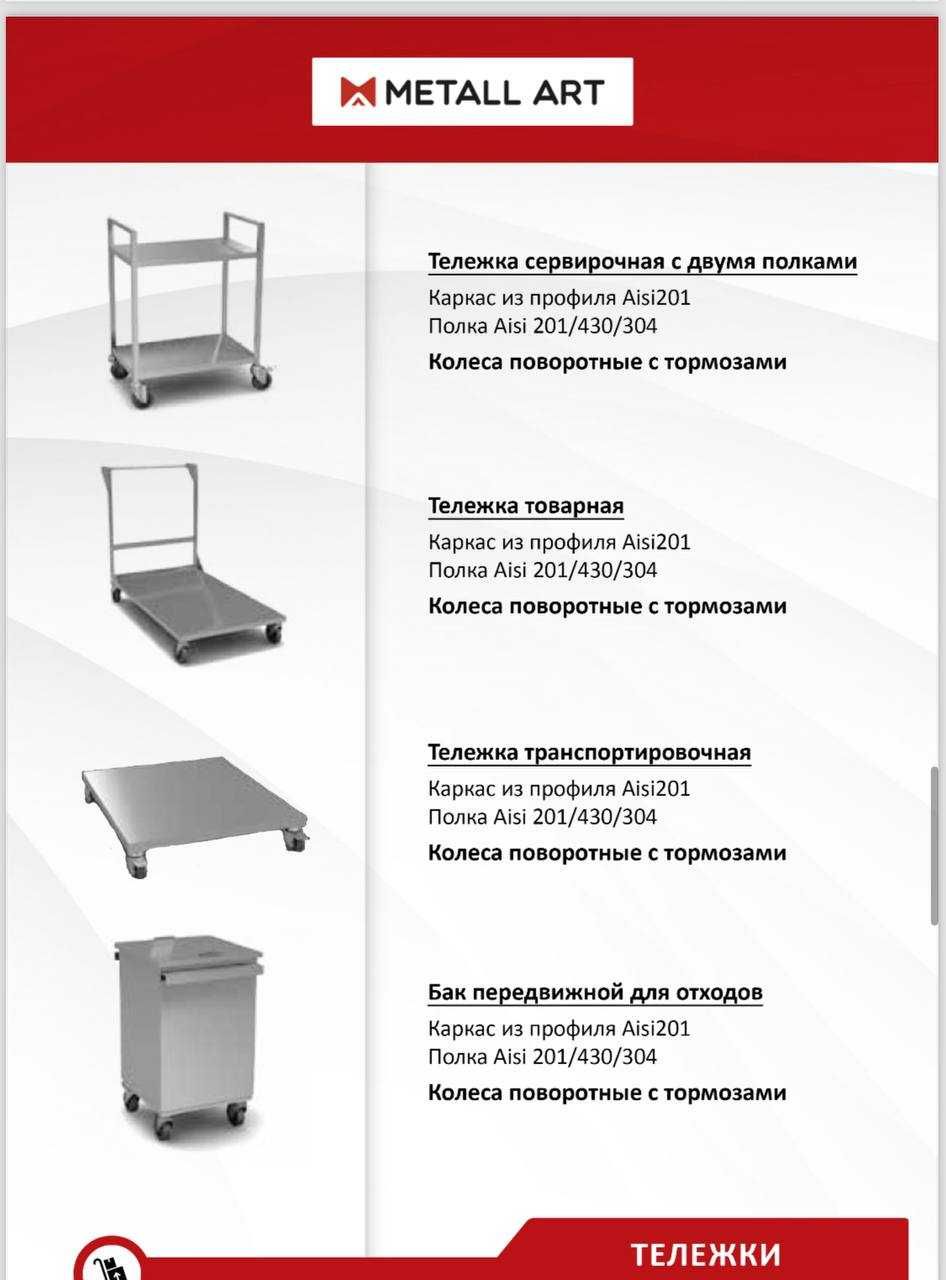 Столы из нержавейки по самым выгодным ценам