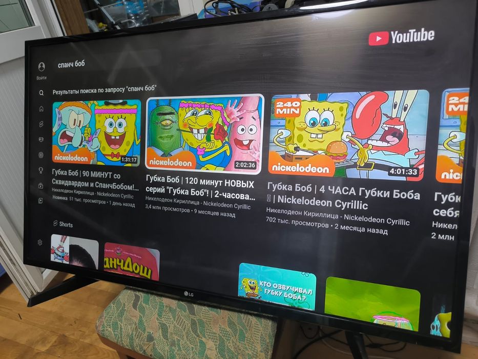 Смарт телевизор LG 110 см smart tv WiFi YouTube