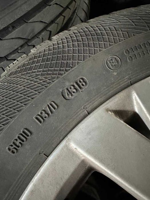 4бр. ал.джанти VW Ancona 8Jx17 ET41 + зимни гуми Continental 225 55 17