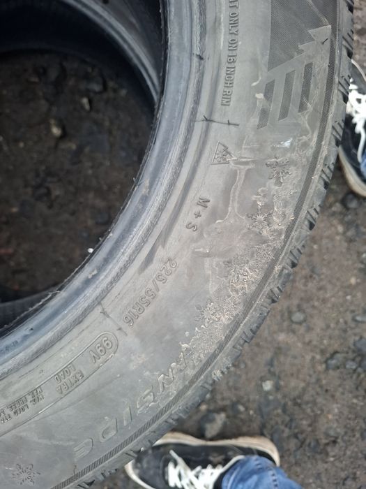 Vand 2 anvelope 225 55 16 fourtune de iarna dot 2023