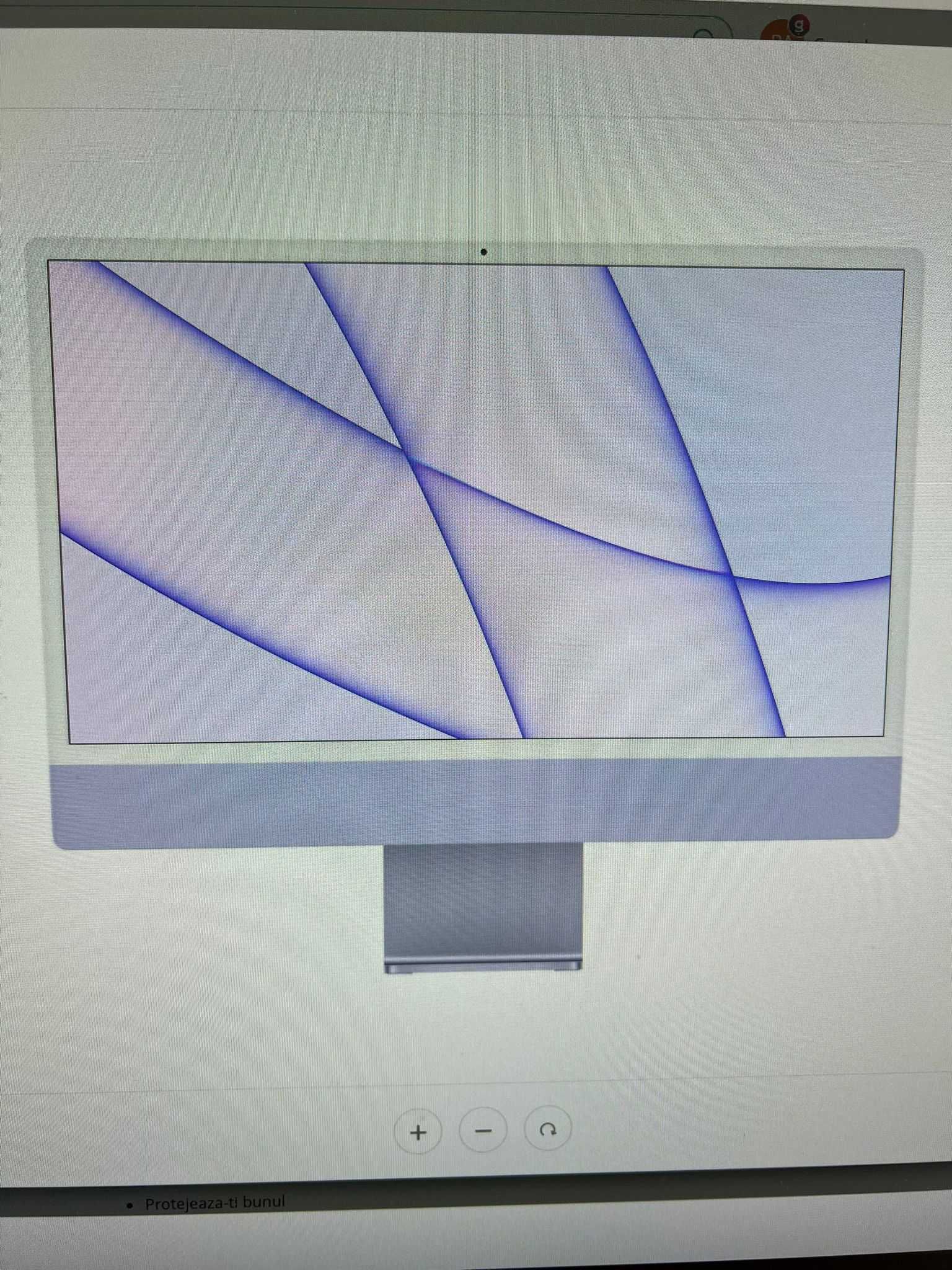 Vand iMac 24" (2021) Retina 4.5K, 8GB, 256GB SSD, 8-core GPU, Purple