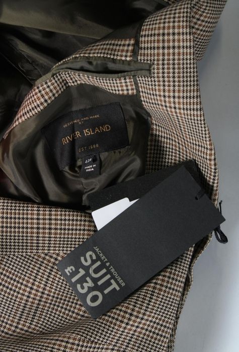 Sacou River Island carouri maro 56 nou cu etichetă