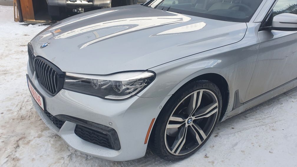 Bot complet faruri bara capota grile trager bmw 7 g11 g12 M pachet