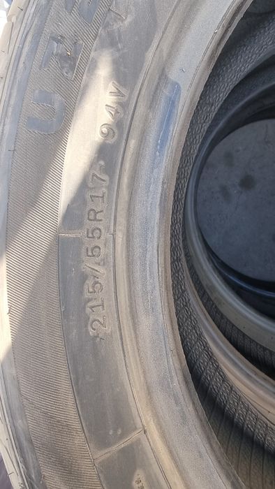 Балон 215,55,R17  комплек янги
