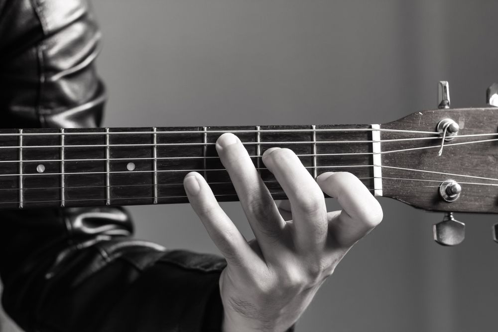 Обучение игре  на гитаре