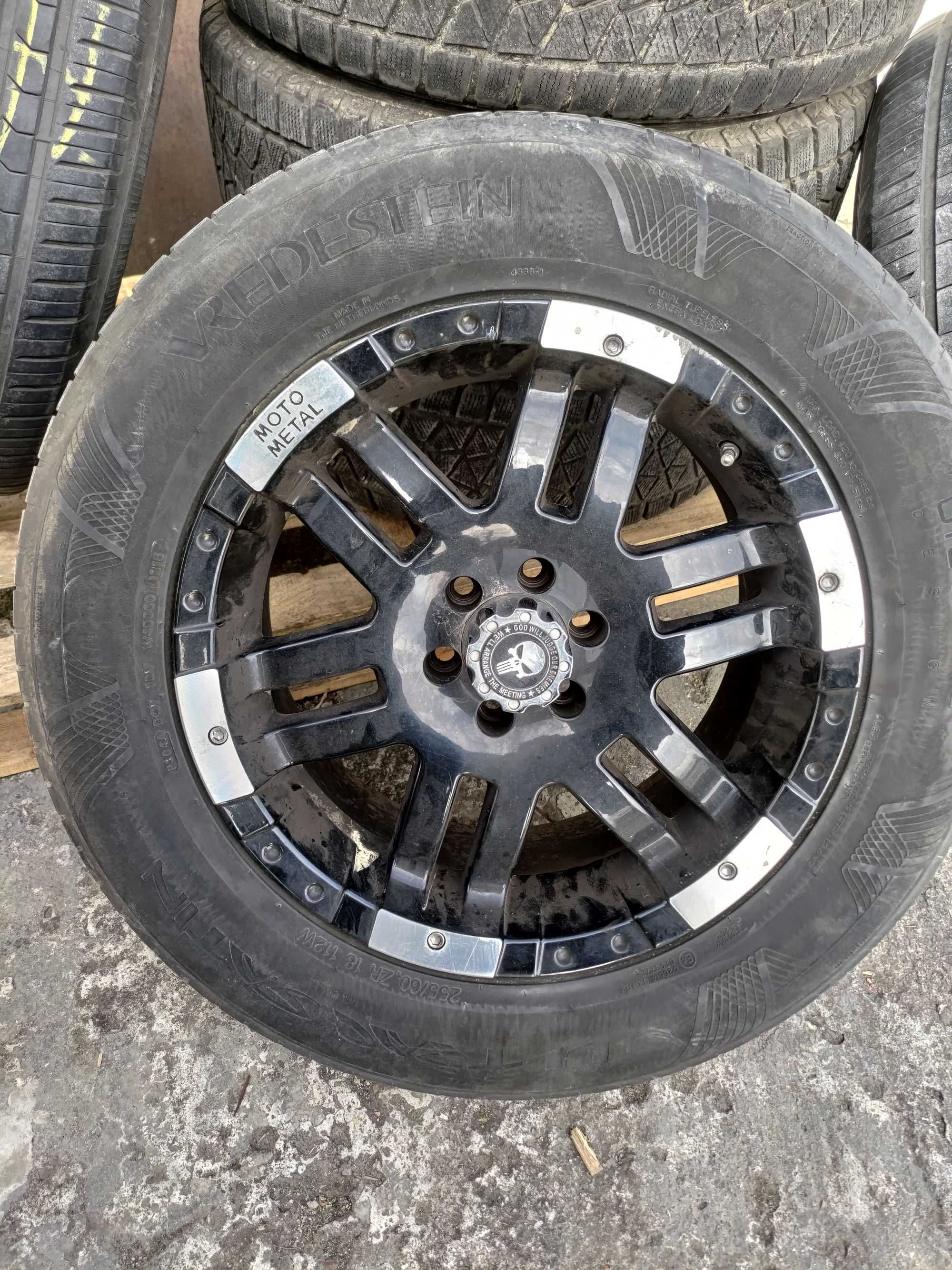 Jante Aliaj + Anvelope Vara 255/60R18 SUV 4x4 cu ET30 6x114.3