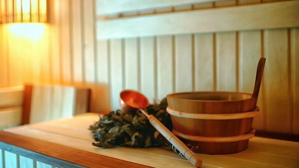 Баня на дровах, купель