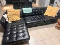 Canapea IKEA din piele