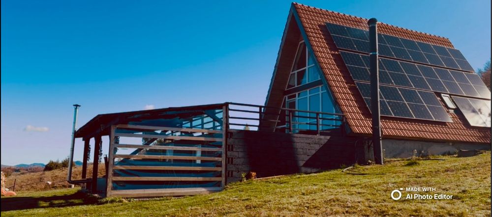 Cabana A frame ,minipiscina acoperita,acceptam vouchere vacanta