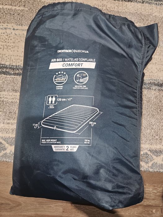 Надуваем дюшек 120см Dechatlon