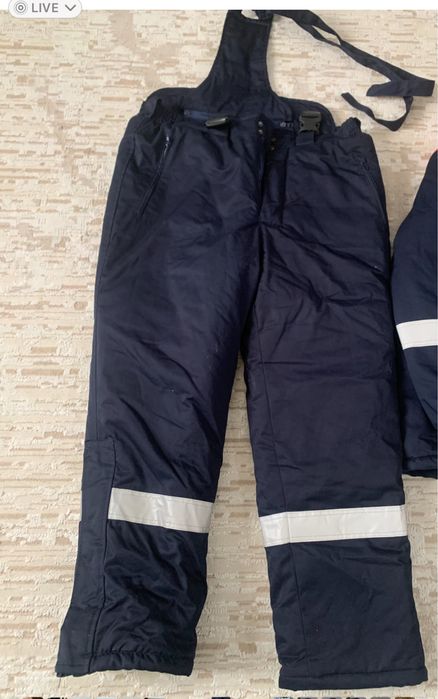 спецовка, зимнеи штаны 52 размера. Новые