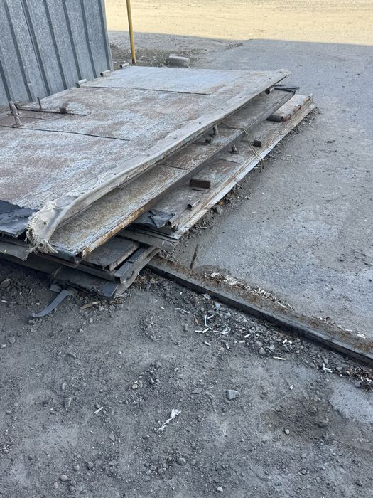 Ворота въездные металлические