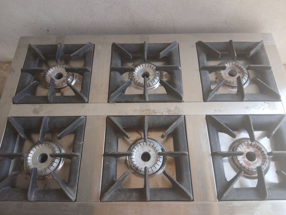 Gaz plita 6 ta garelkali