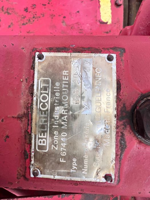 Grapa rotativa freza Belrecolt 3 m