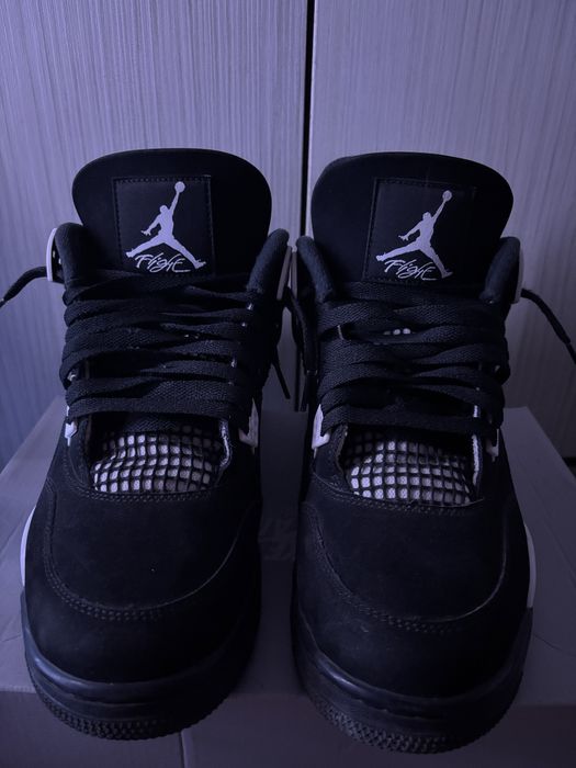[PREȚ NEGOCIABIL] Jordan 4 White Thunder 45 marimea 45 (11 US)