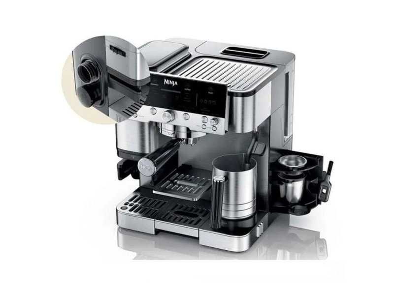 Кафеавтомат с Приставка за Млечна Пяна Ninja Luxe Premier ES601EU