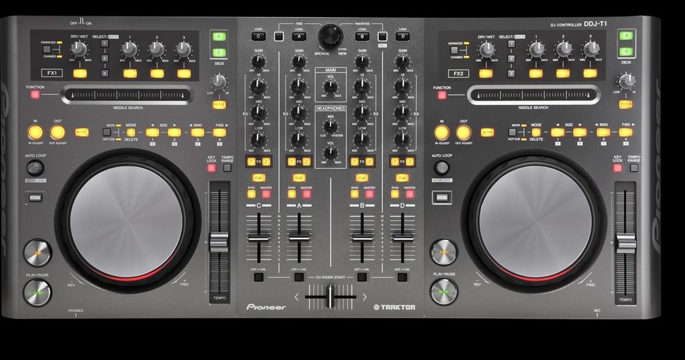 Диджей контролер Pionner DDJ-T1