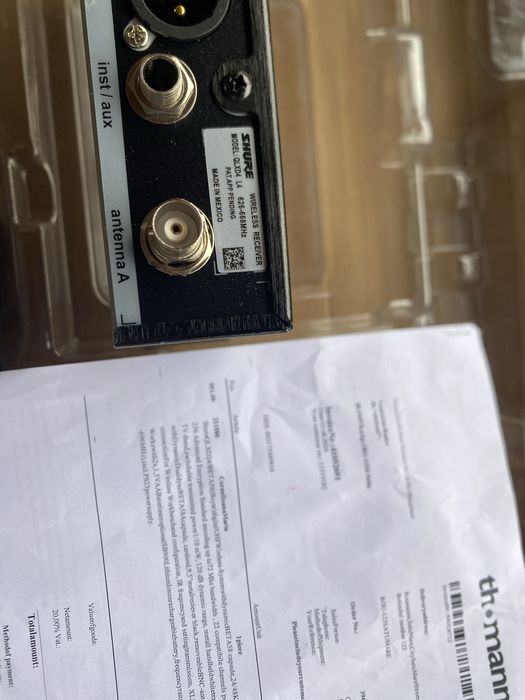 Microfon qlxd de vanzare cu acte capsula