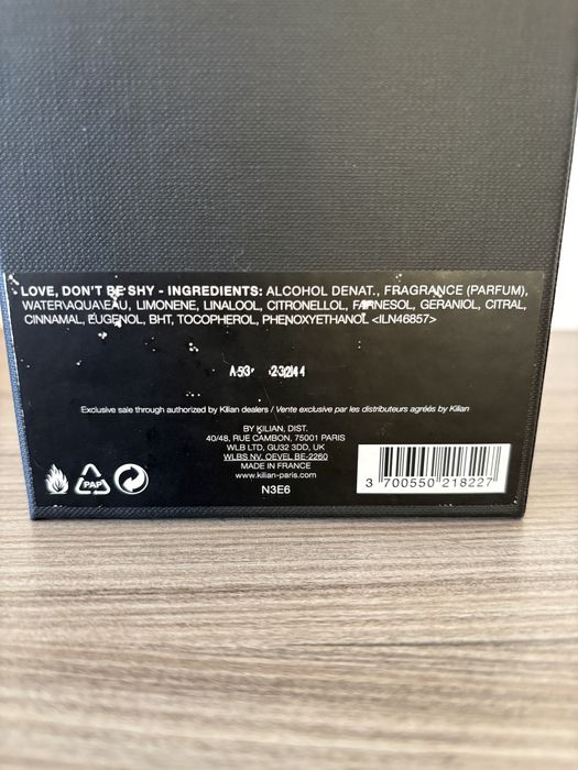 Kilian paris Love don’t be shy 50ml original