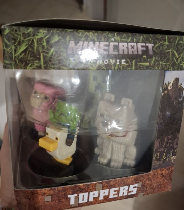 Minecraft the movie toppers фигури