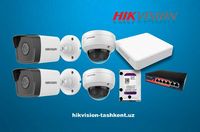 Камера наблюдения комплект Hikvision камеры домофоны