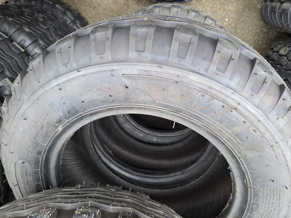 Cauciucuri noi TUBELESS 10.0/75-15.3 MRL cu 12 pliuri anvelope REMORCA