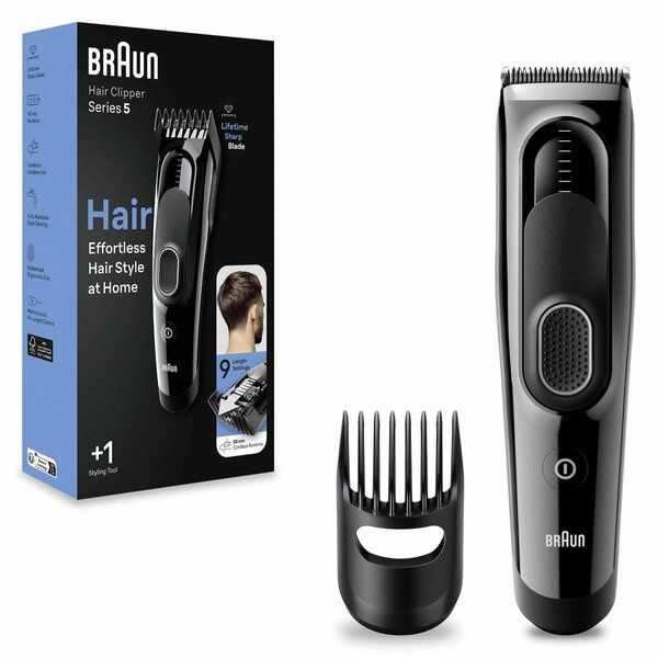 Машинка для стрижки волос и бороды Braun HC5311