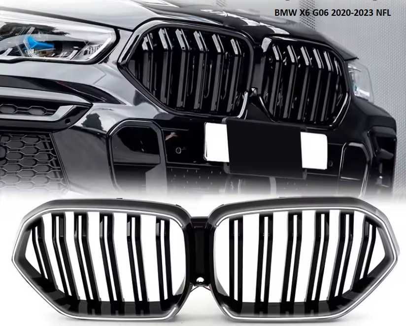Grile iluminate LED BMW X6 G06 2020-2023, Iconic Glow