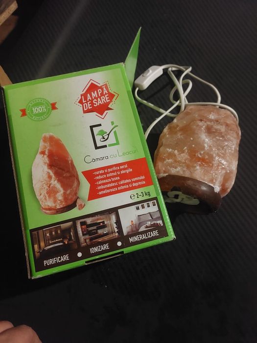 Lustra si lampa de sare si de birou