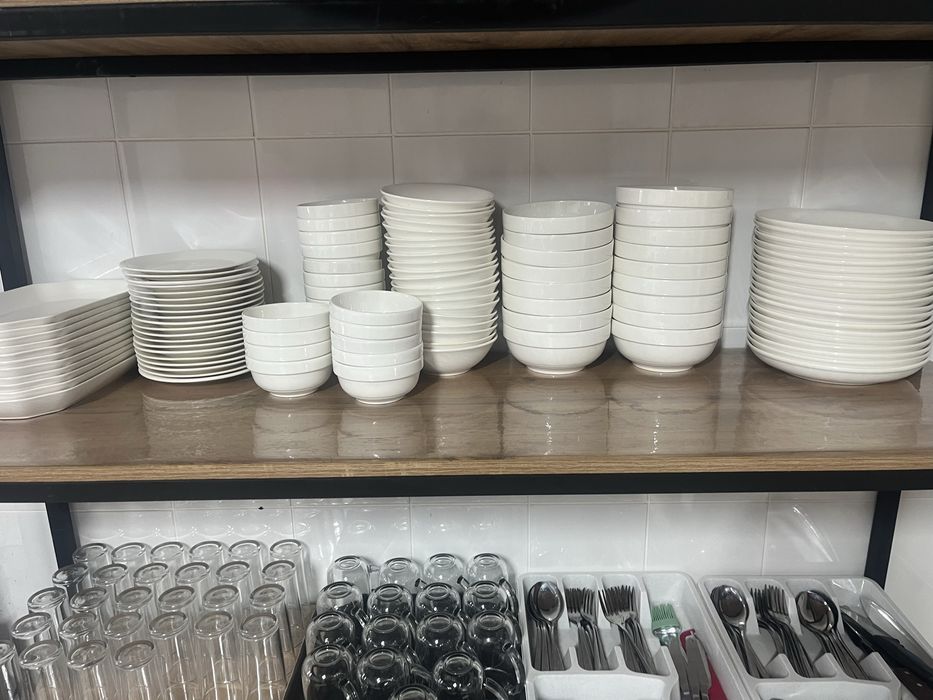 Посуда для кафе столовой новая тарелки и многое доугое