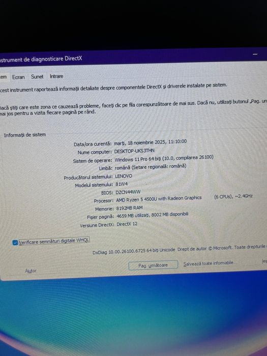 Laptop Lenovo stare buna