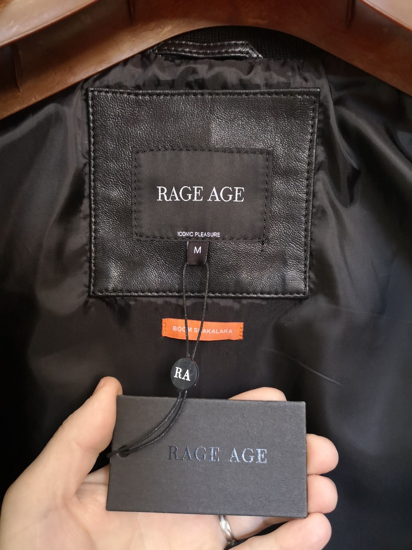 Geaca piele originala Rage Age M